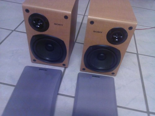 Sony regallautsprecher paar - regallautsprecher,